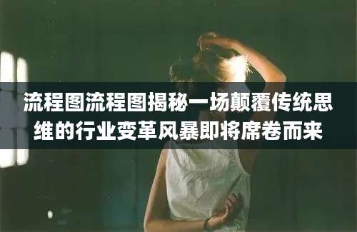流程图流程图揭秘一场颠覆传统思维的行业变革风暴即将席卷而来