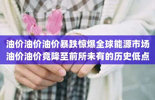 油价油价油价暴跌惊爆全球能源市场油价油价竟降至前所未有的历史低点