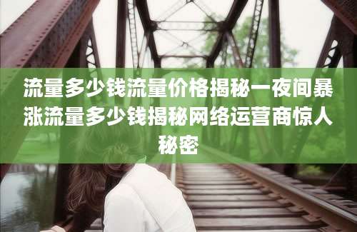 流量多少钱流量价格揭秘一夜间暴涨流量多少钱揭秘网络运营商惊人秘密