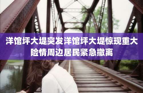 洋馆坪大堤突发洋馆坪大堤惊现重大险情周边居民紧急撤离